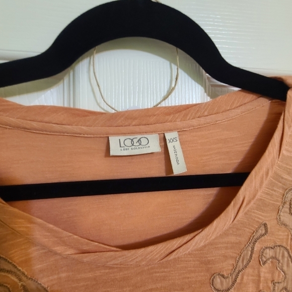 LOGO 3/4 pink shirt - Picture 2 of 4